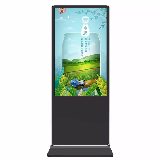 Lettore pubblicitario interattivo Monitor IPS HDMI VGA USB Display Port Infrarossi IR Touch screen capacitivo indipendente Chiosco LCD self-service